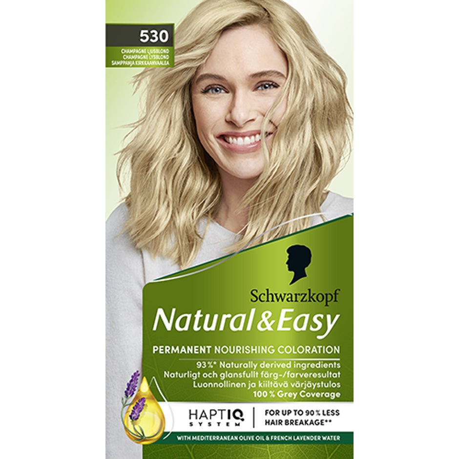 Schwarzkopf Natural & Easy 530 Ljusblond billede