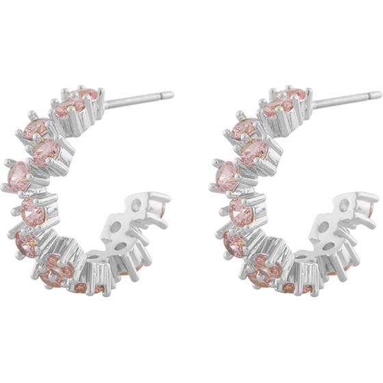 Nuit oval ear silver/clear