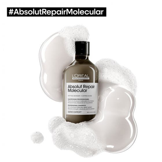 Absolut Repair Molecular Shampoo & Rinse-Out Serum