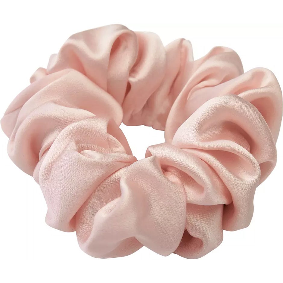 Lenoites Mulberry Silk Scrunchie White 1 pcs håraccessoarer dam – bild 3