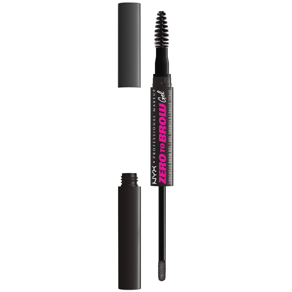 Zero To Brow Longwear Brow Gel Black 08 2 g