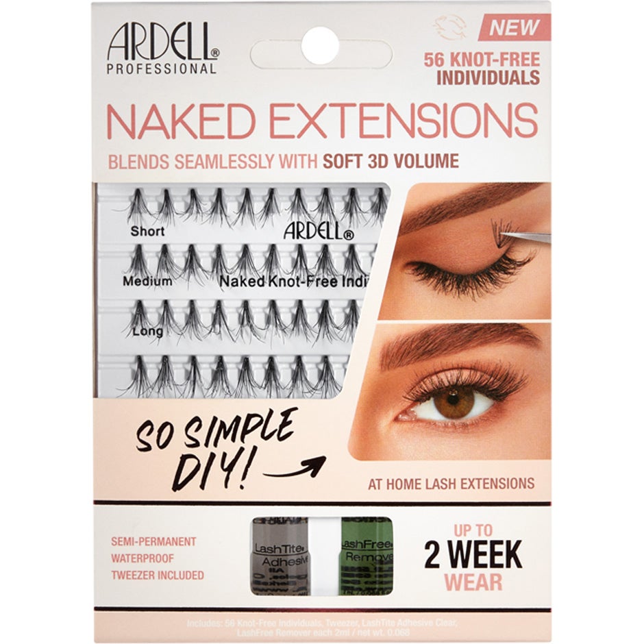 Naked Lashes DIY Eyelash Extensions 56 pcs