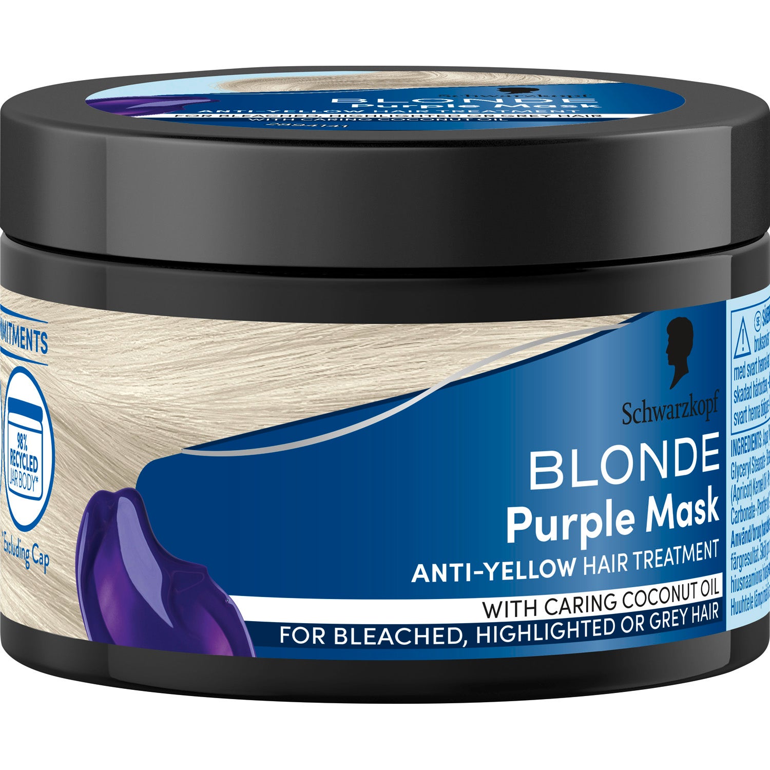Schwarzkopf Blonde Purple Mask - 150 ml billede