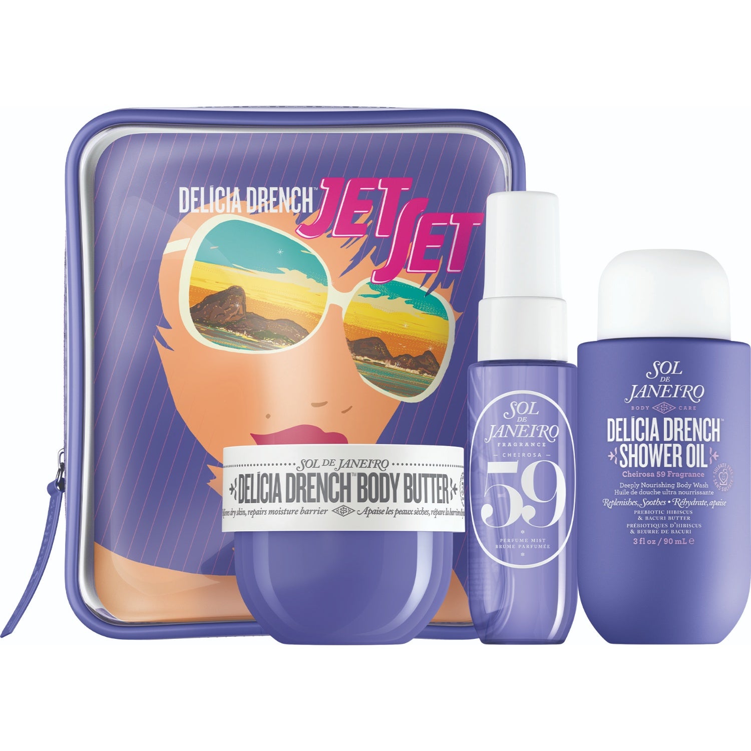 Sol de Janeiro Delicia Drench Jet Set 3 pcs
