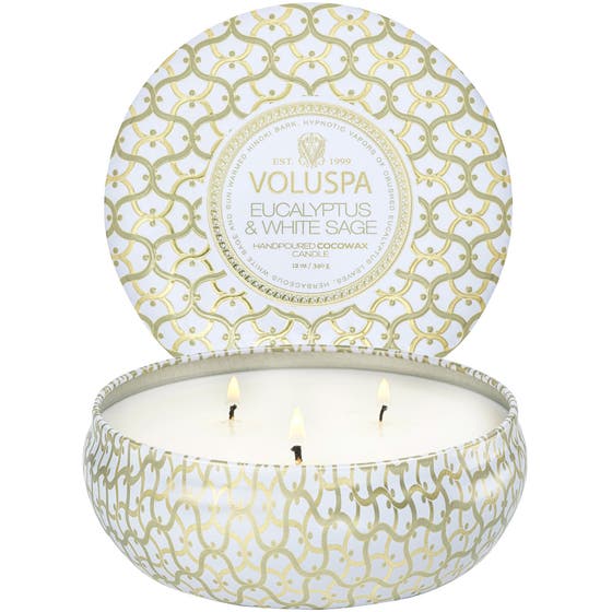 3-Wick Tin Candle
