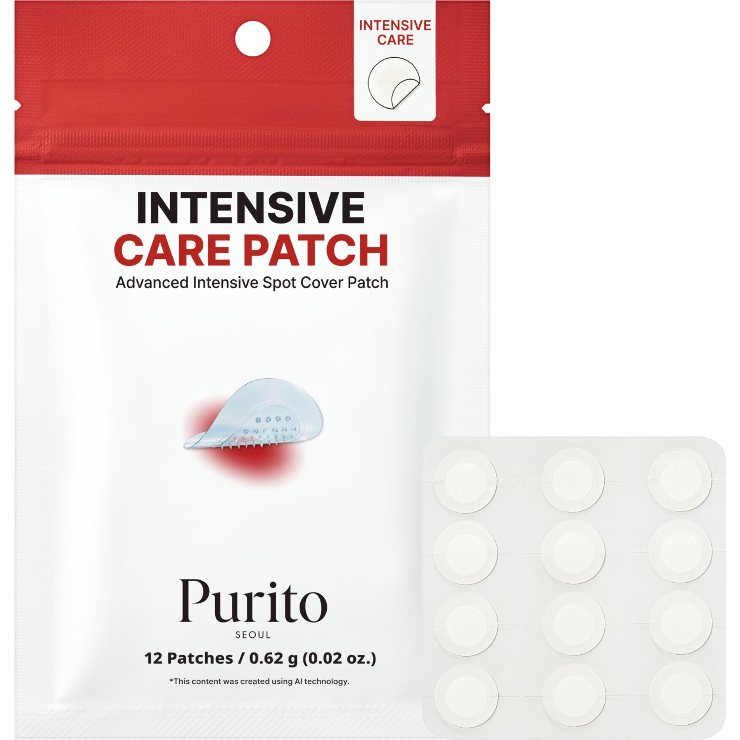 Purito Intensive Care Patch 12 pcs Intensive Care Patch - 12 pcs