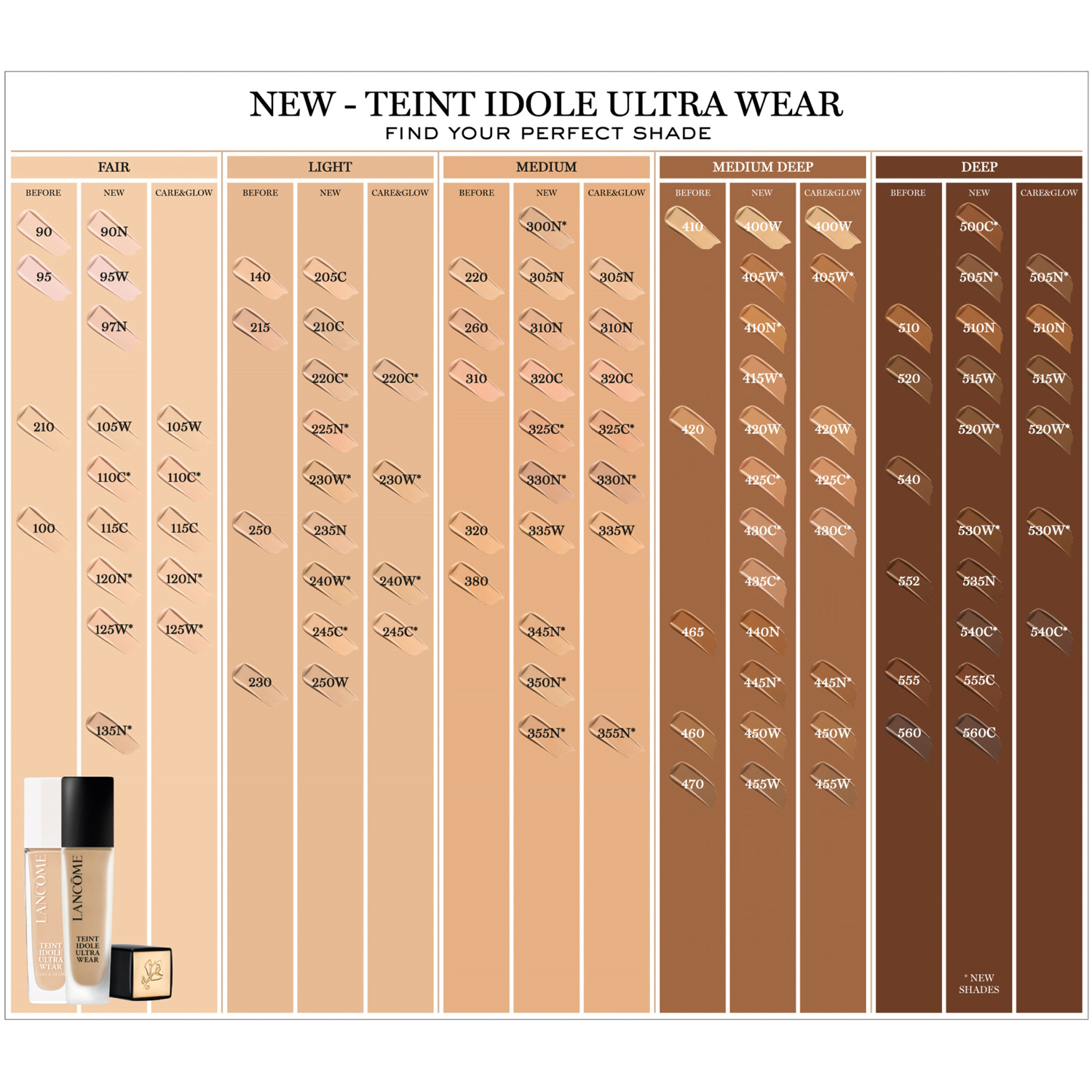 Teint Idôle Ultra Wear Care & Glow