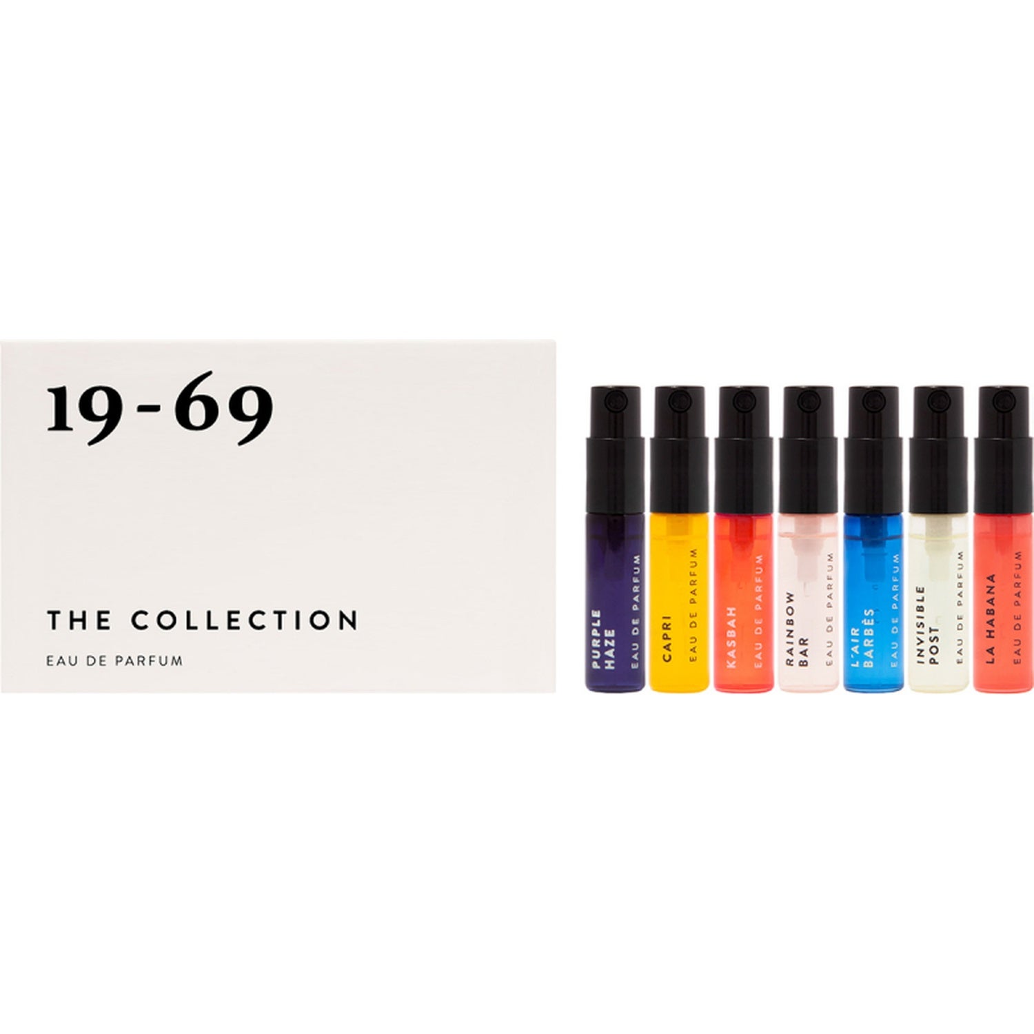 19-69 The Collection Eau De Parfum, 7 References A 7 x 2,5 ml