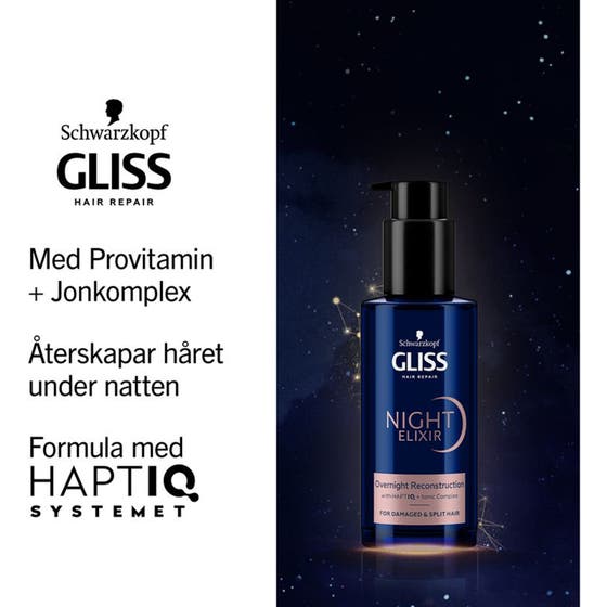 Gliss Night Elixir Overnight Reconstruction