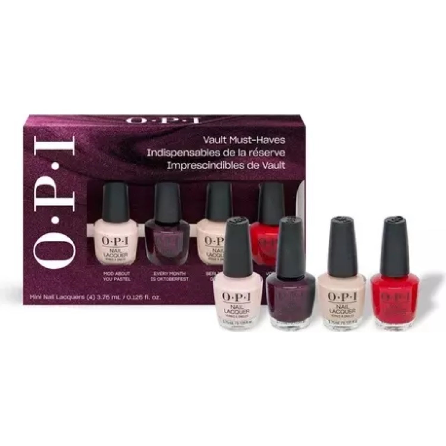 OPI Mini Pack - OPI's Most Requested 4x 3,75 ml - 4 pcs