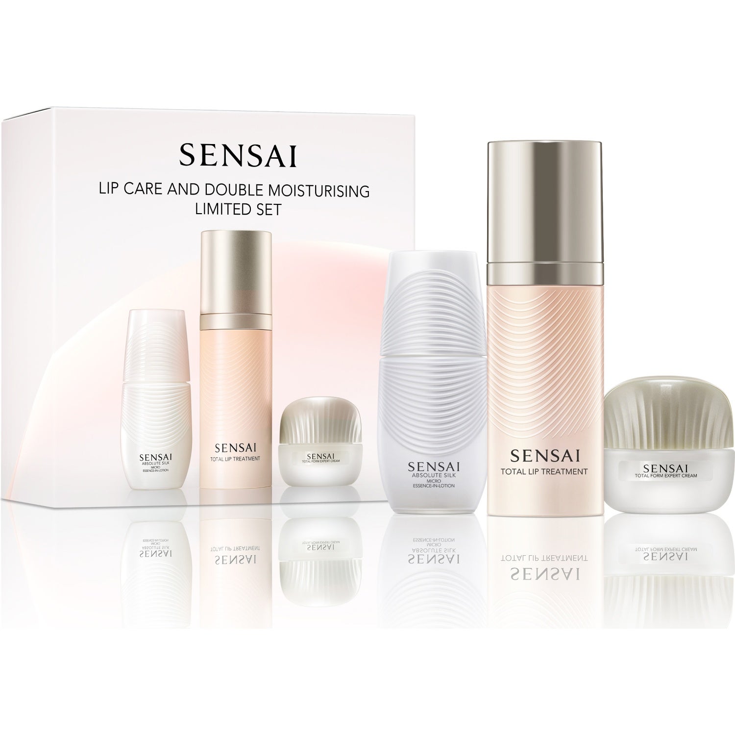 Sensai Lip Care And Double Moisturising Limited Set ansiktskräm & serum dam