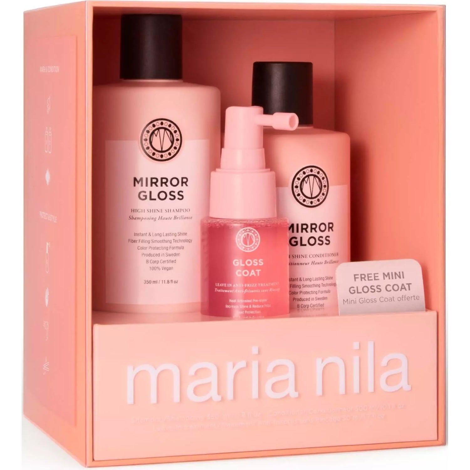 Maria Nila Beauty Box AW26 Mirror Gloss 350ml + 300ml + kroppsvård dam