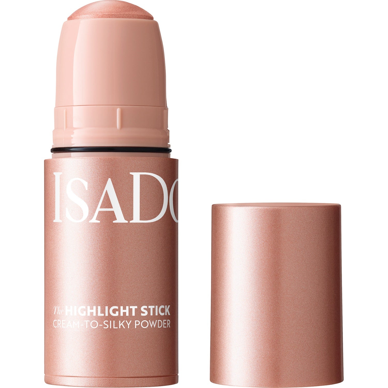 IsaDora The Highlight Stick Cream-to-Silky Powder 65 Sun Gleam puder, rouge & highlighter dam