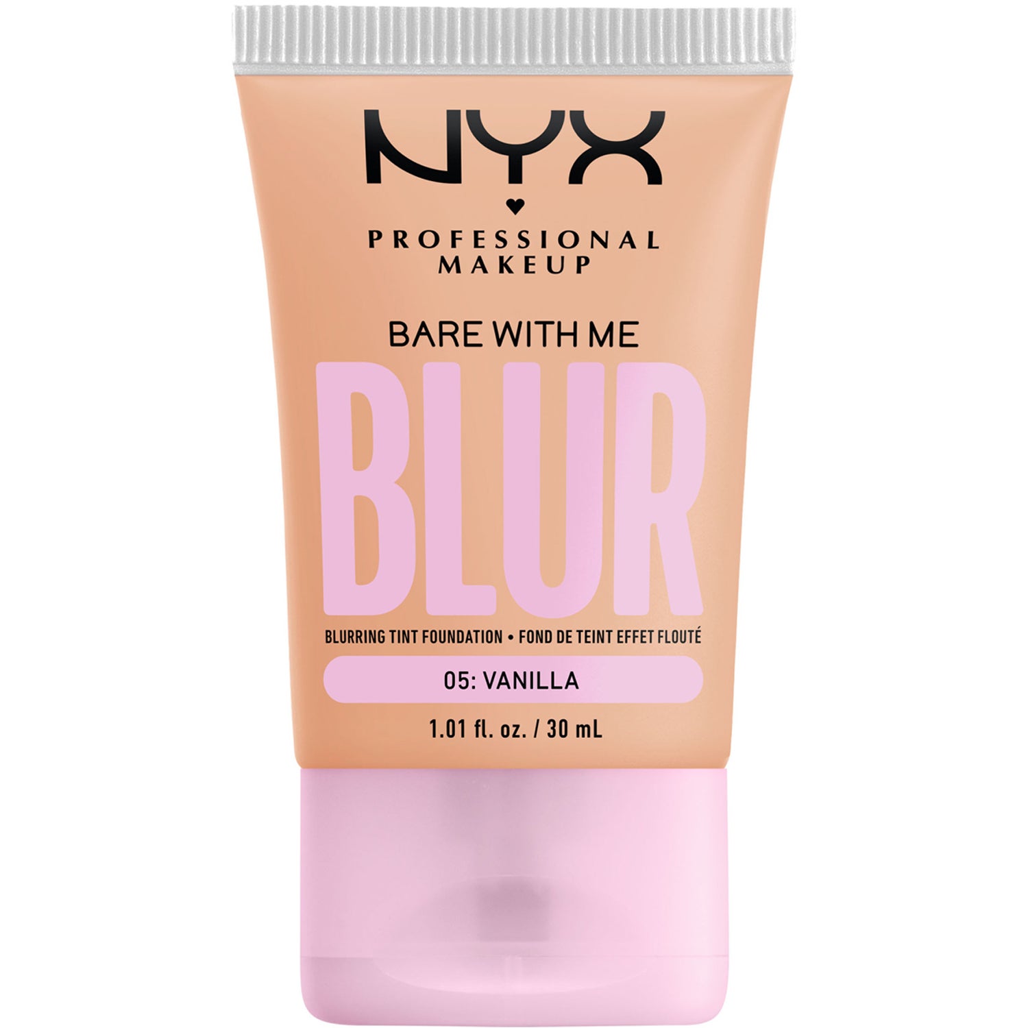 NYX Professional Makeup Bare With Me Blur Tint Foundation 05 Vanilla 30 ml