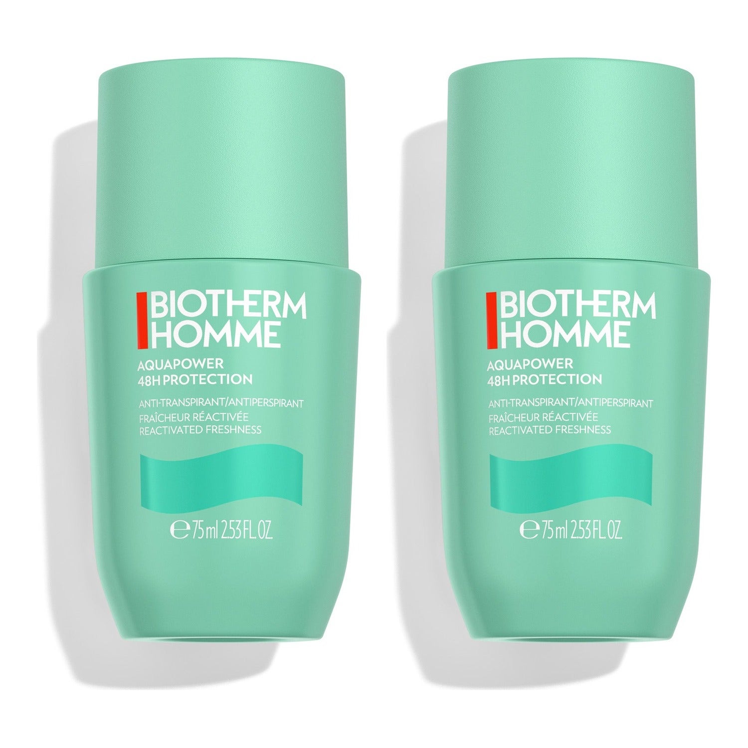 Biotherm Homme Aquapower Duo Roll-On Deodorant