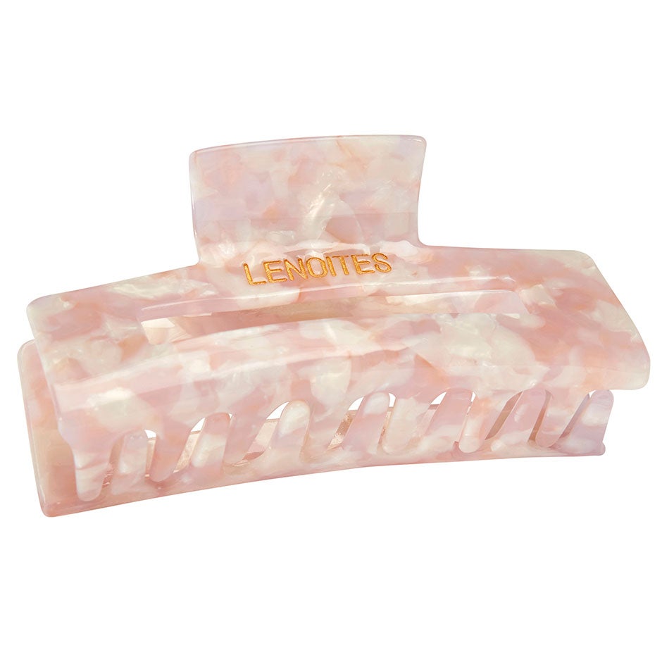 Lenoites Premium Eco-Friendly Hair Claw Pearly Pink - 1 pcs