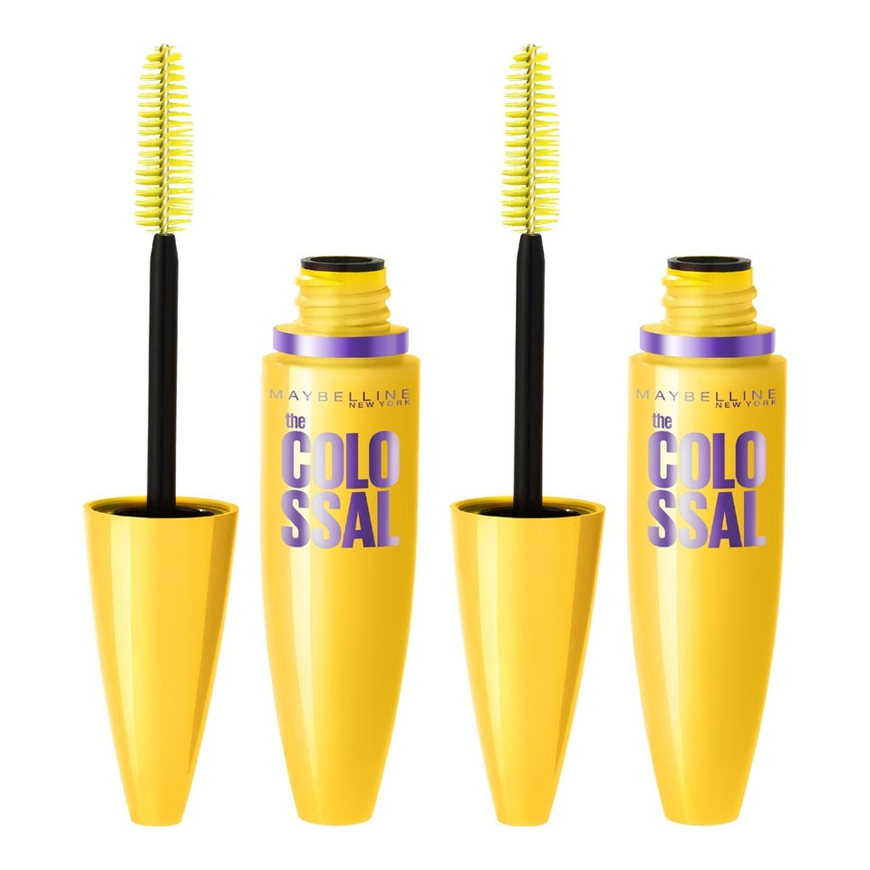 The Colossal Volum' Express Mascara Duo Glam Black x 2