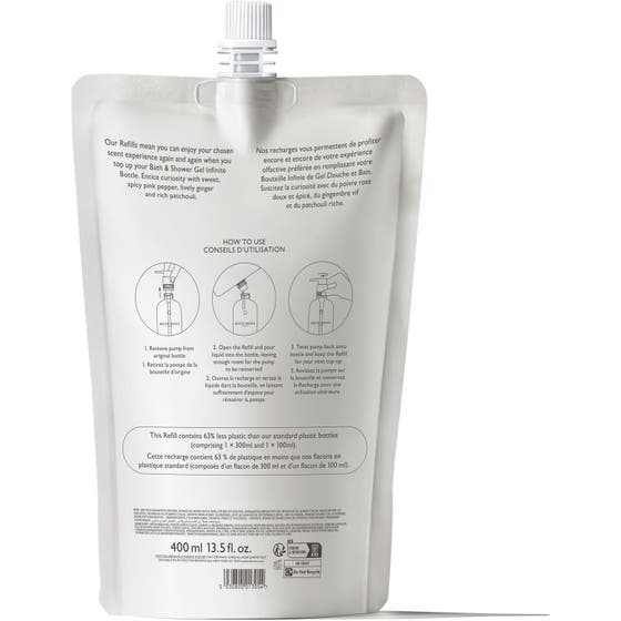 Fiery Pink Pepper Bath & Shower Gel Refill