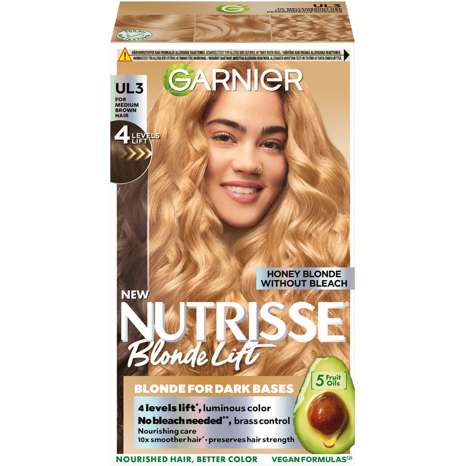Nutrisse Blonde Lift UL3 Honey Blonde Without Bleach 1 pcs