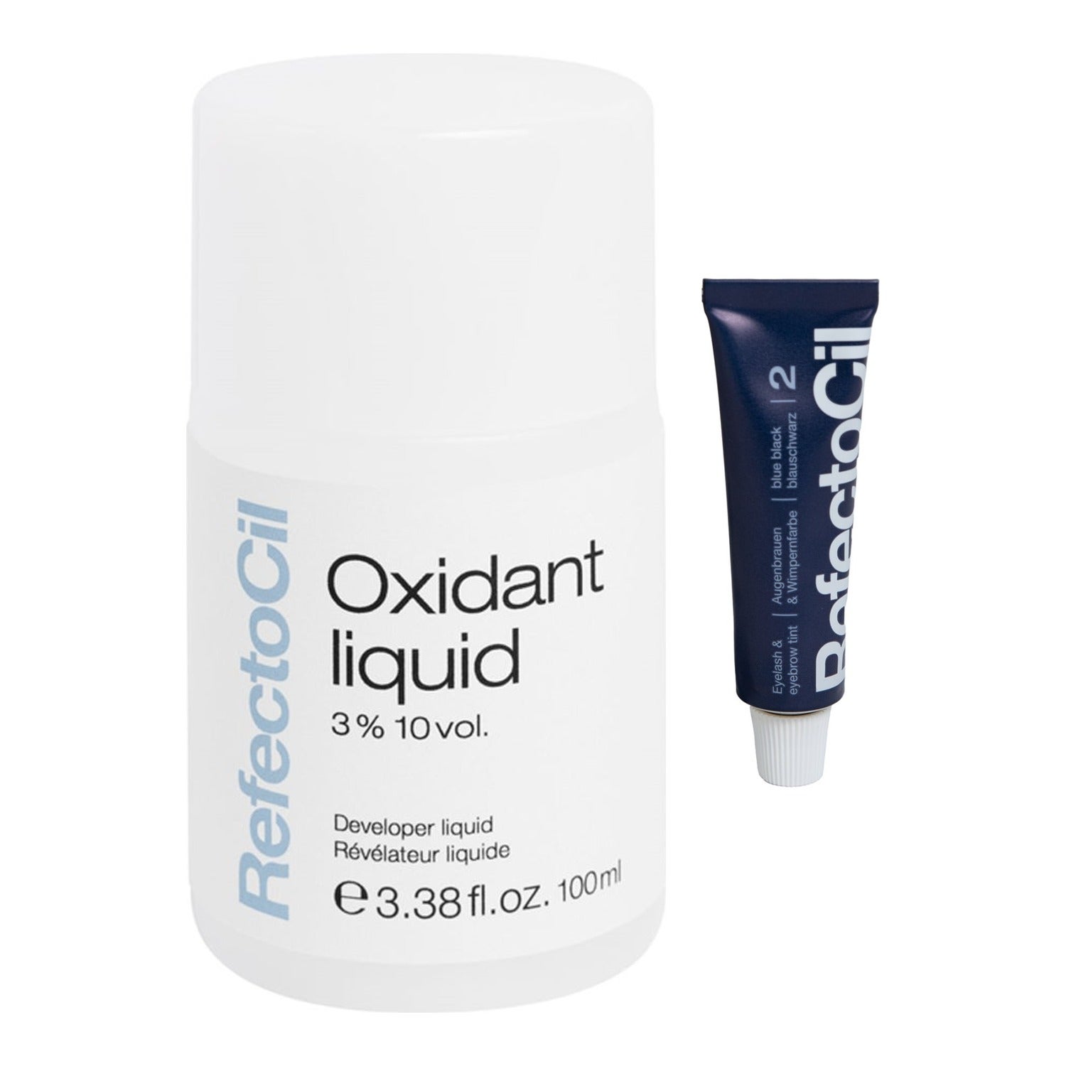 RefectoCil Eyebrow Color & Oxidant 3% Liquid Blue Black