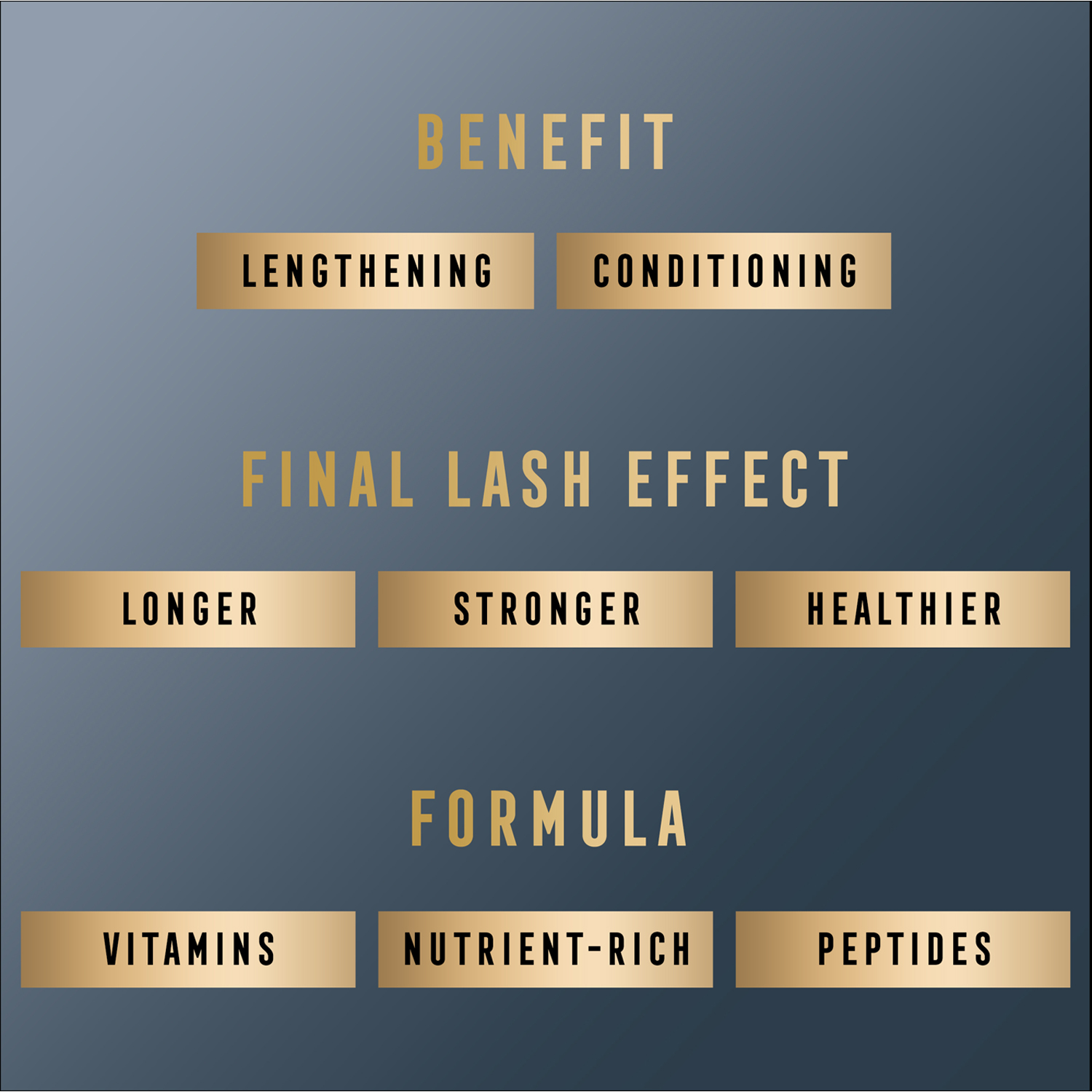 False Lash Effect Mascara Lash & brow serum