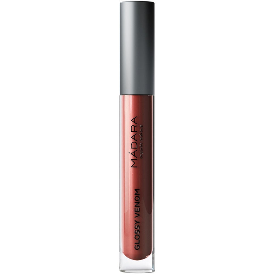 MÁDARA Glossy Venom Lip Gloss #75 VEGAN RED 4 ml