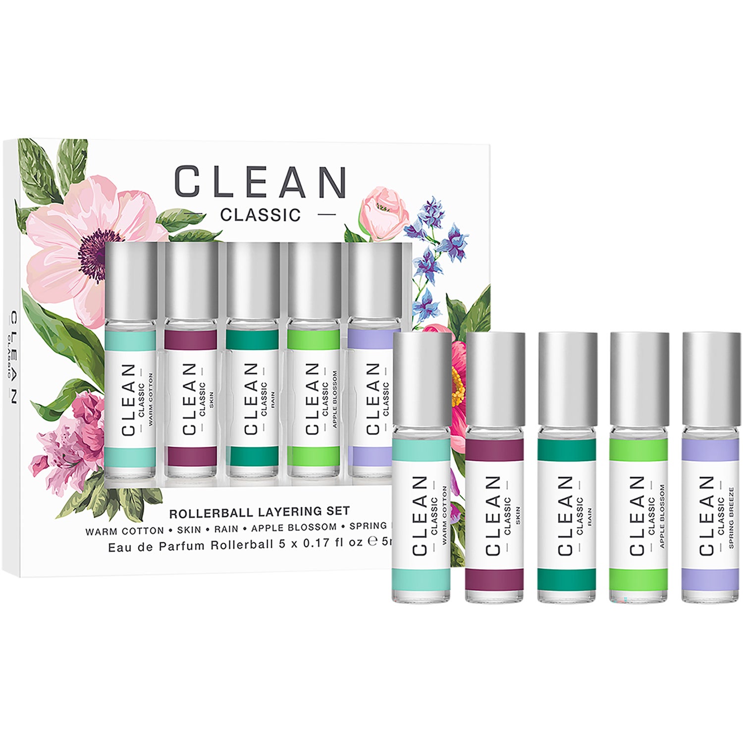 Clean Gift Set Spring Layering Collection Eau de Parfum 25 ml
