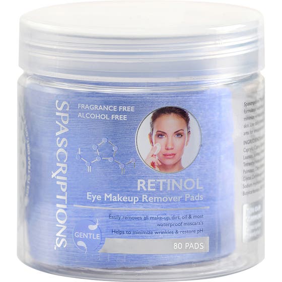 Retinol Eye Makeup Remover Pads