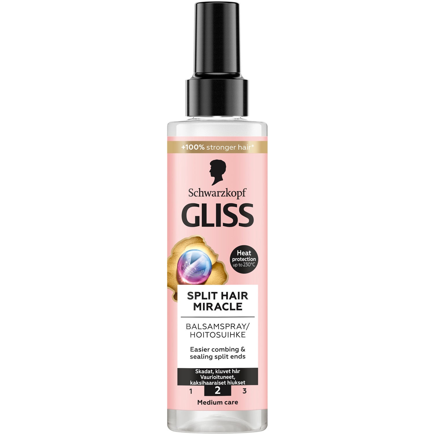 Schwarzkopf Gliss Express-Repair-Conditioner Spray Split Hair Miracle 200 ml billede
