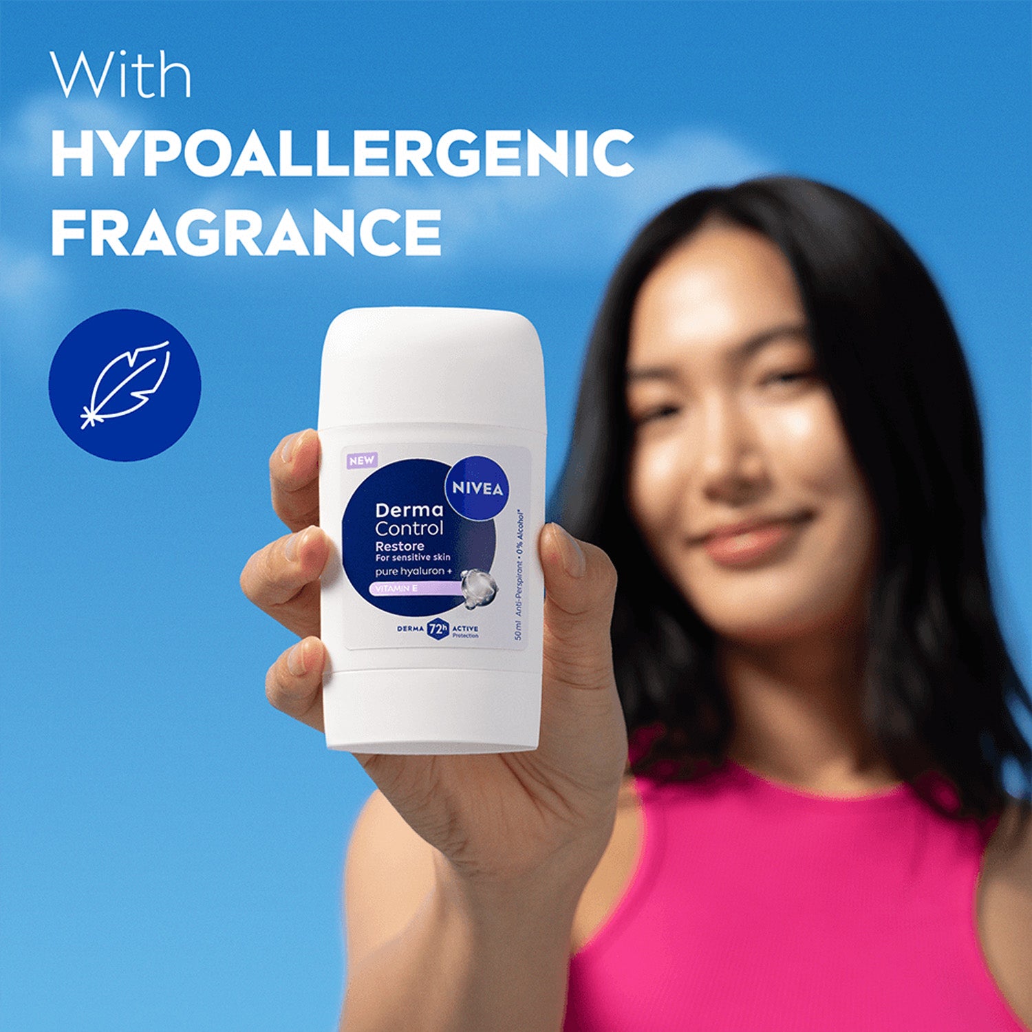 Antiperspirant Deo Stick Derma Control Restore Sensitive