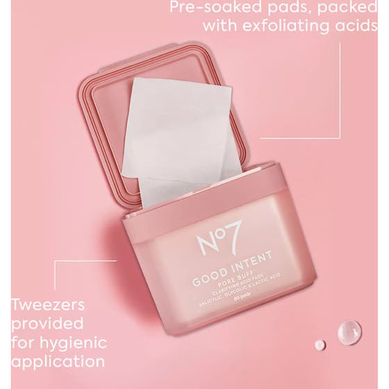 Good Intent Pore Buff Clarifying Acid Pads 