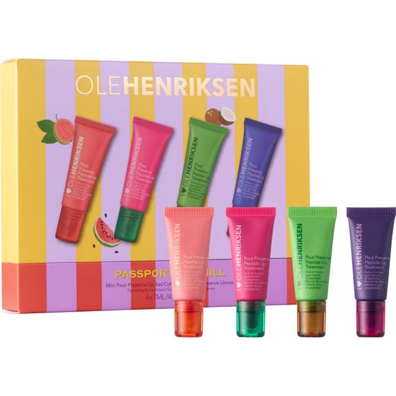 Mini Chiller Pout Preserve Lip Treatment Set