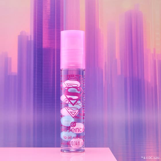 Superman lip oil roll-on