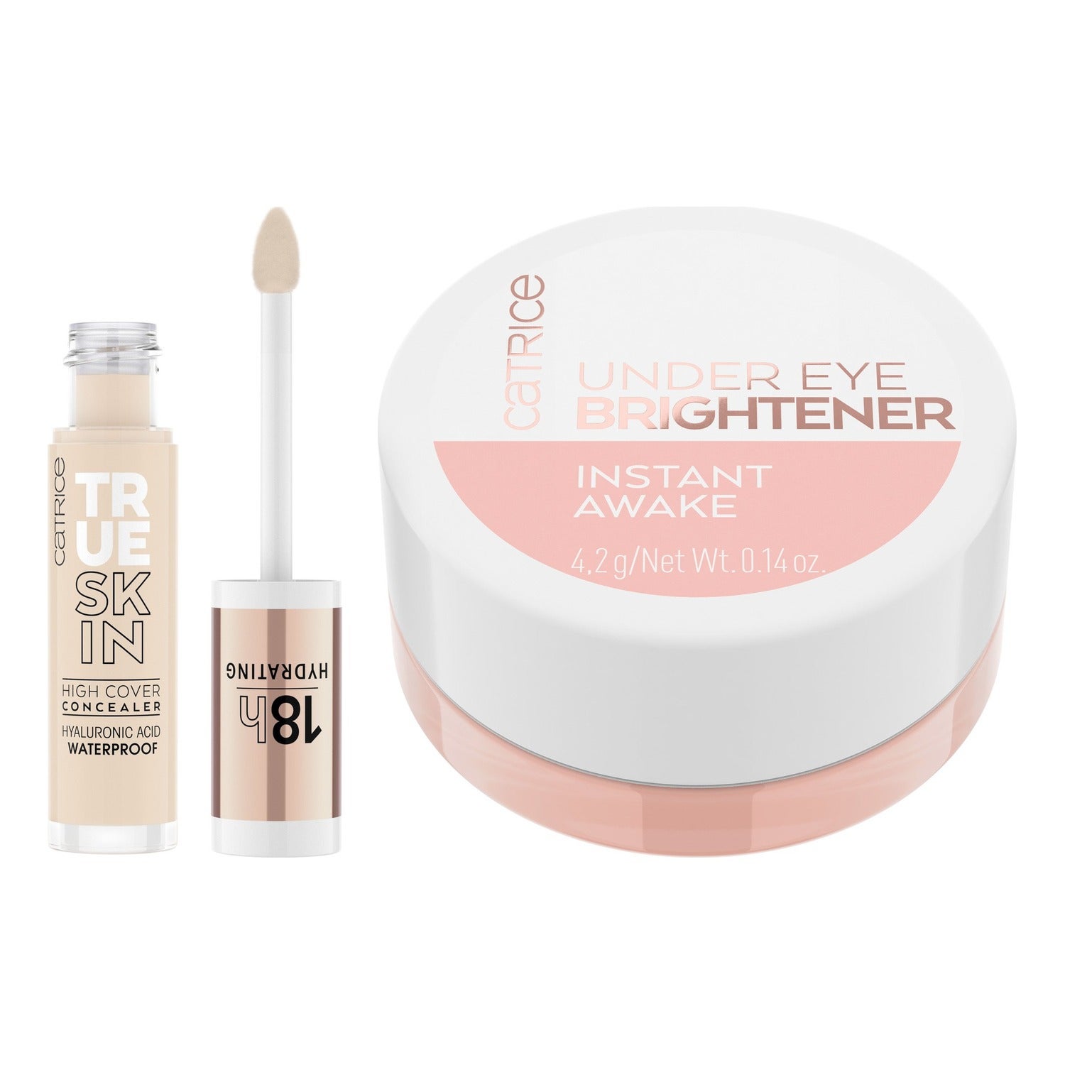 Catrice Eye Perfecting Duo Under Eye Brightener & Neutral Ivory Concealer billede
