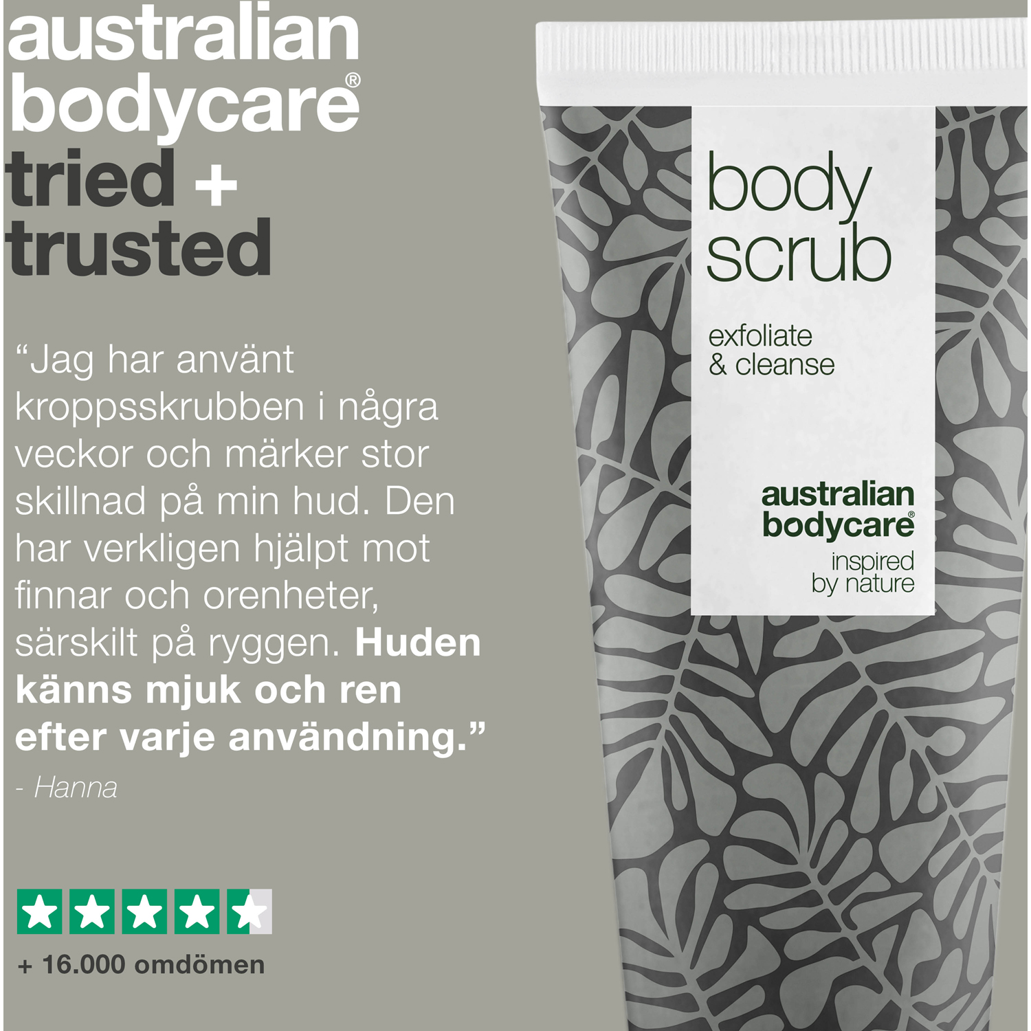 Body Scrub Lemon Myrtle
