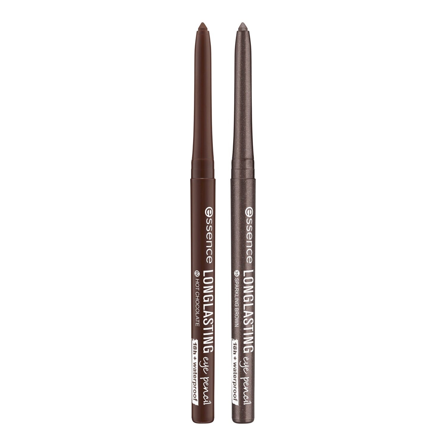 essence Long-Lasting Eye Pencil Set Hot Chocolate & Sparkling Brown