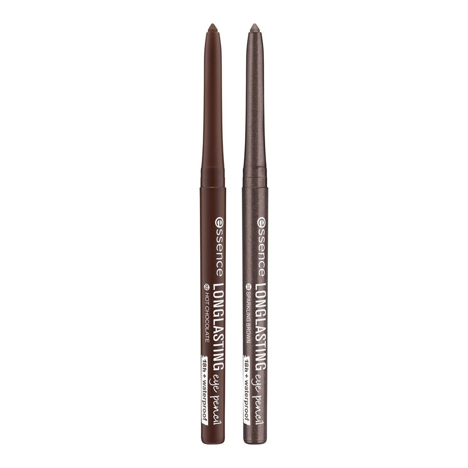 Long-Lasting Eye Pencil Set Hot Chocolate & Sparkling Brown