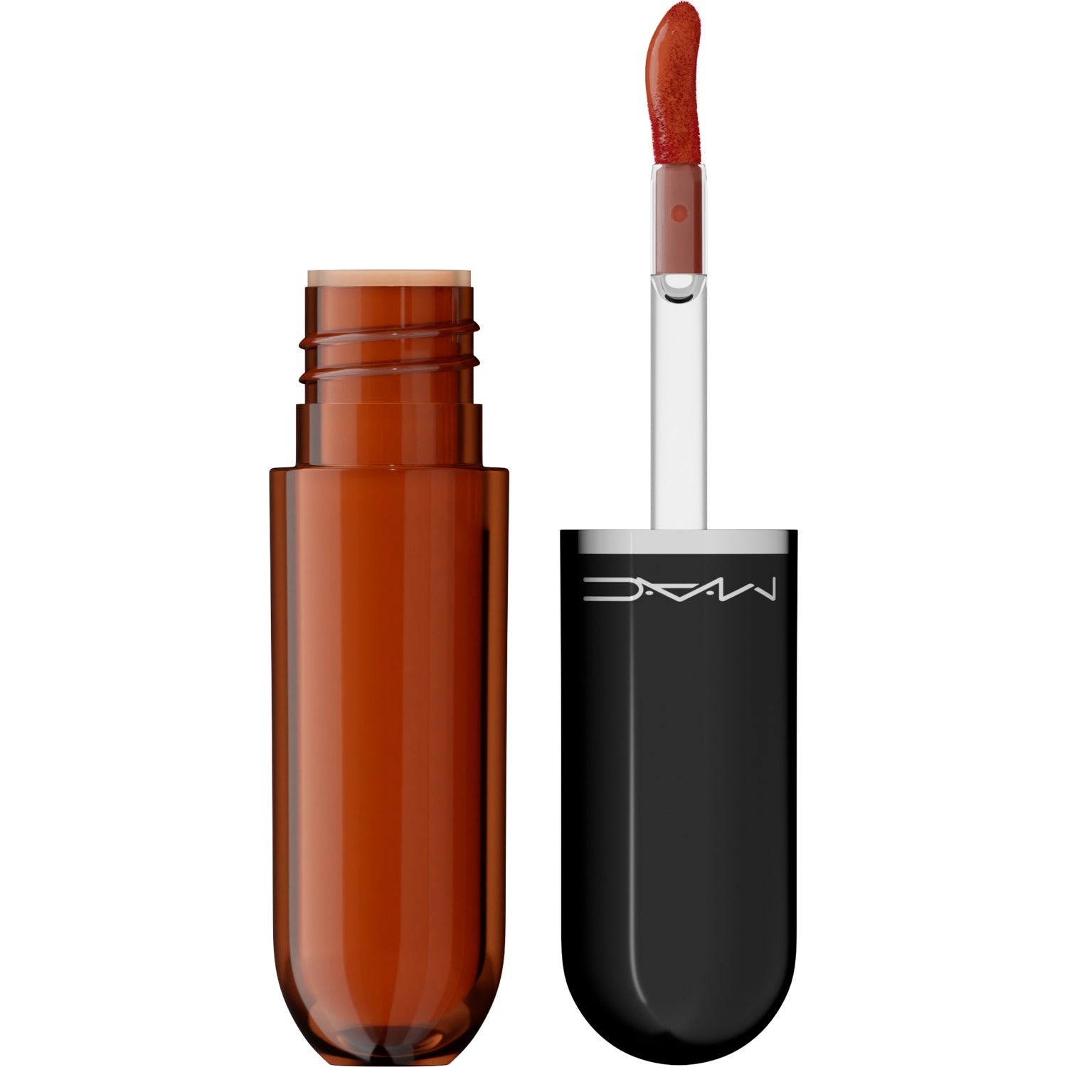 MAC Cosmetics Lustreglass Stainglass Lip Tint Sizzled Peach - 3 g billede