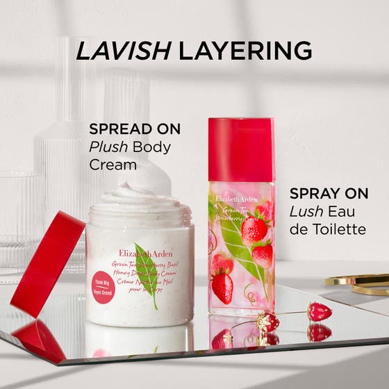 Green Tea Strawberry Basil