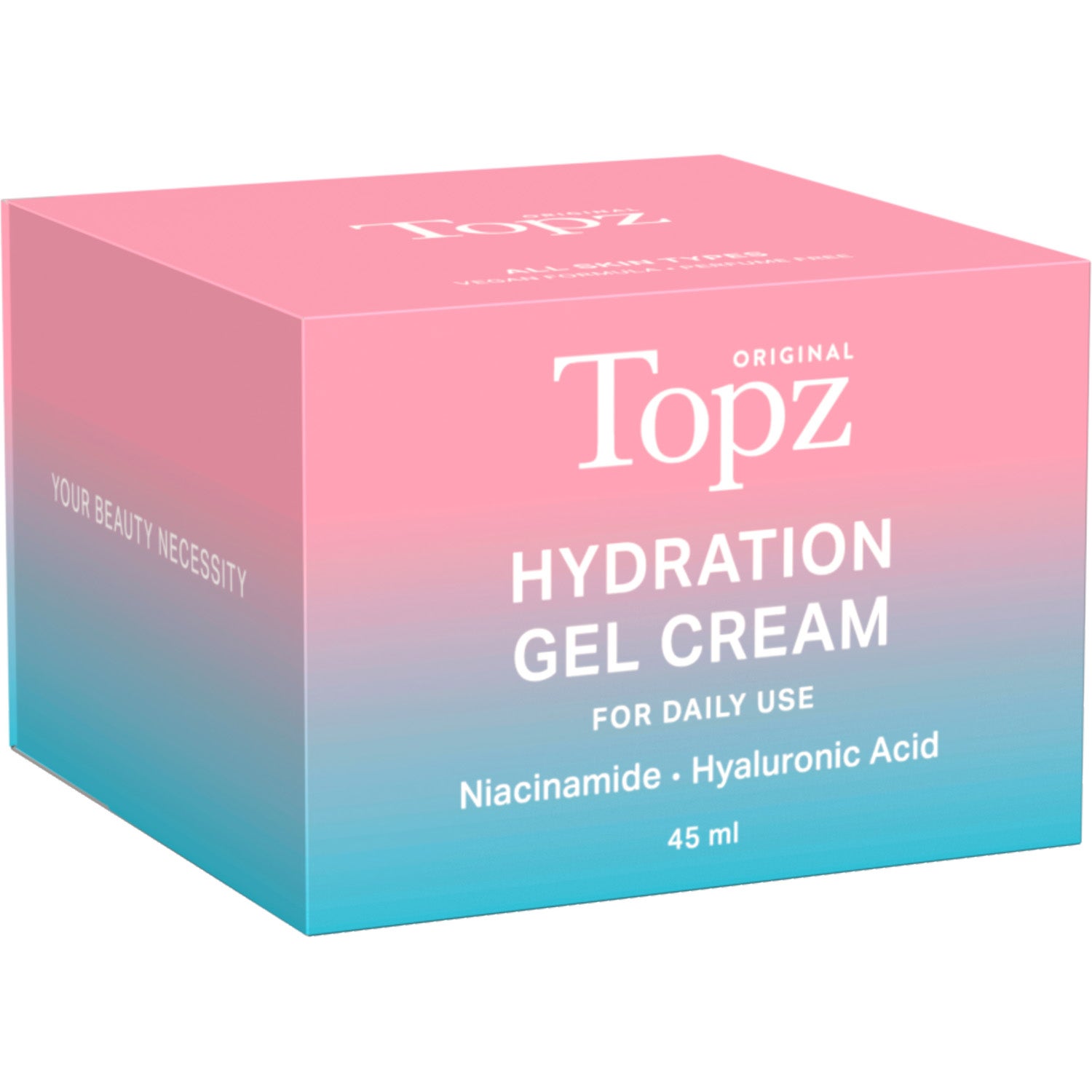 Topz Daily Face Gel Cream 45 ml billede