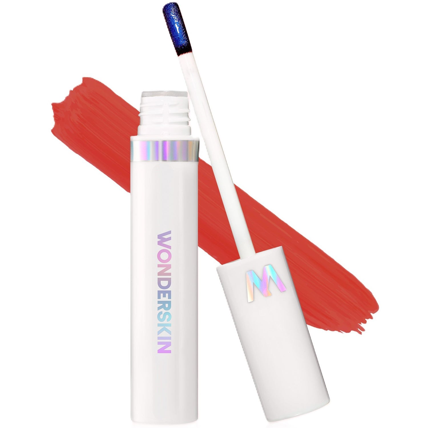 Wonderskin Wonder Blading Lip Stain Masque, "GLAMOROUS", (classic red) 4ml.