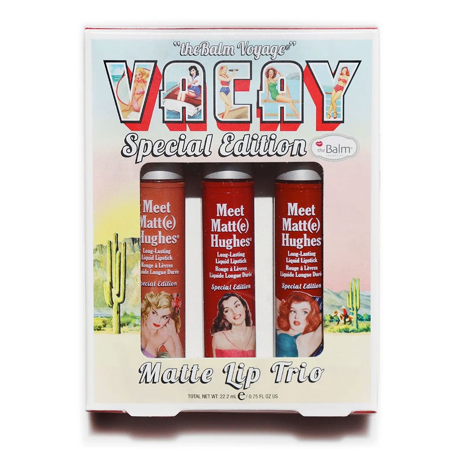 Voyage Vacay Matte Lip Trio