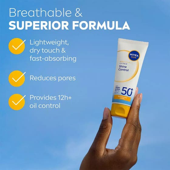 UV Face Shine Control Cream SPF 50+