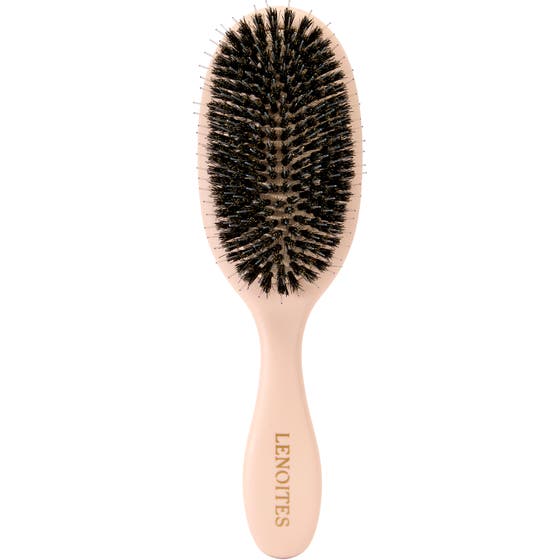 Wild Boar Hair Brush with Cleaning Tool