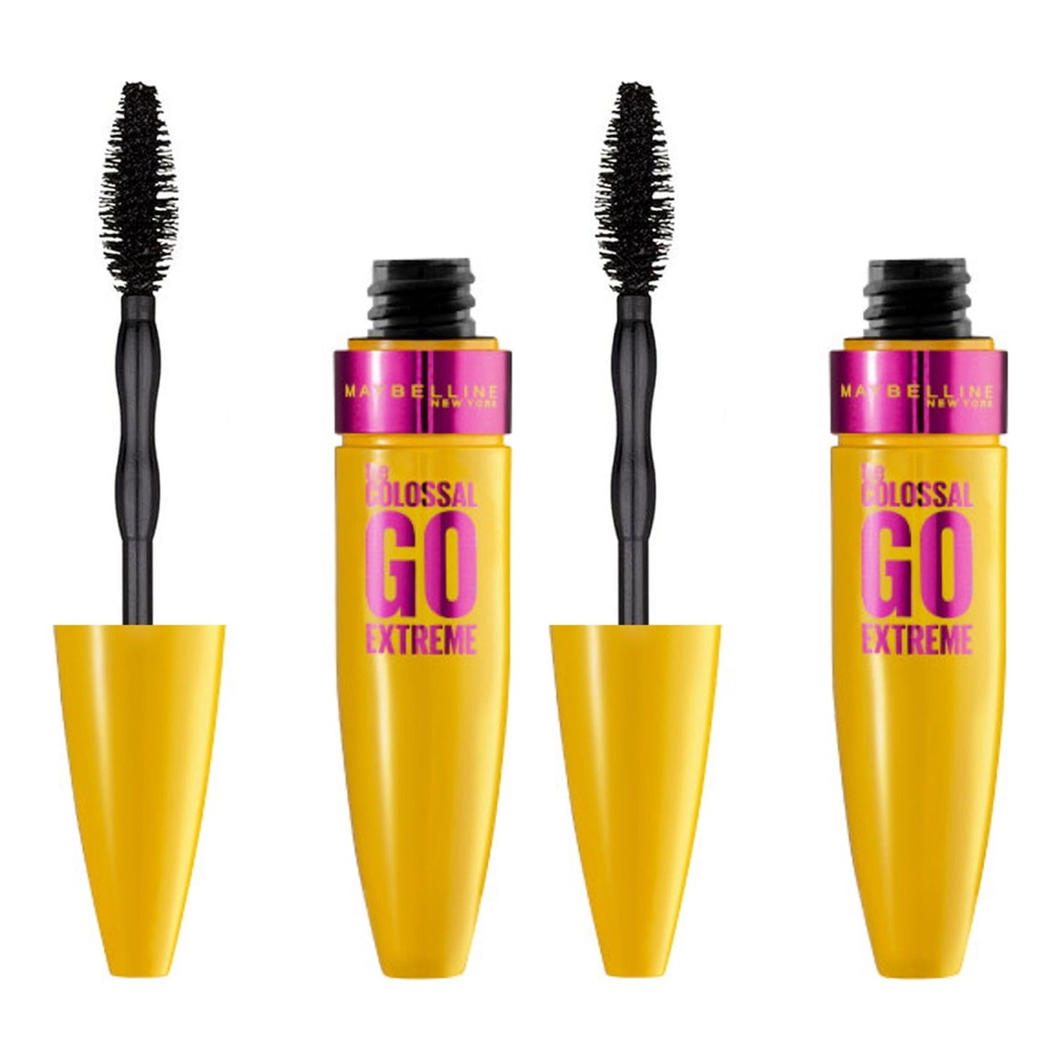 Maybelline The Colossal Go Extreme! Mascara Very Black 2 x 9.5ml