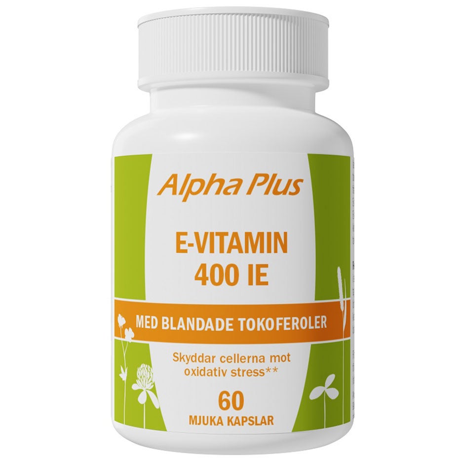 Alpha Plus E-Vitamin 400IE 60 kasplar
