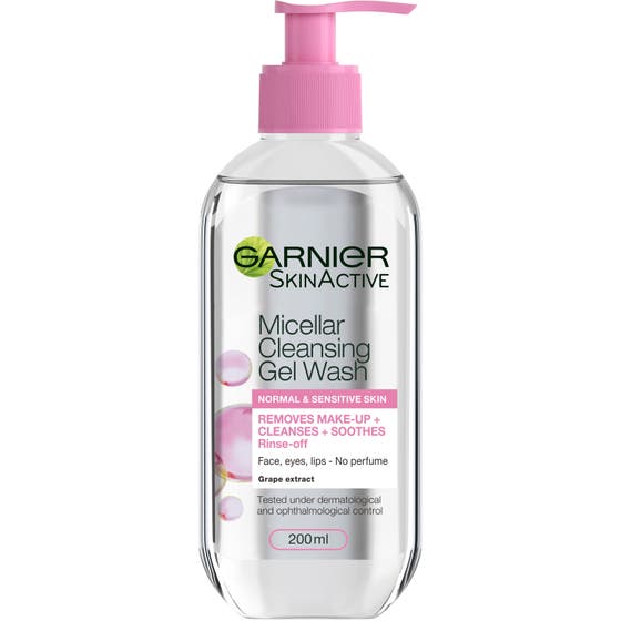 Skin Active Micellar Cleansing Gel Wash