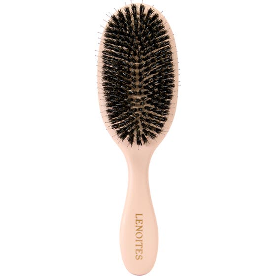 Wild Boar Hair Brush with Cleaning Tool