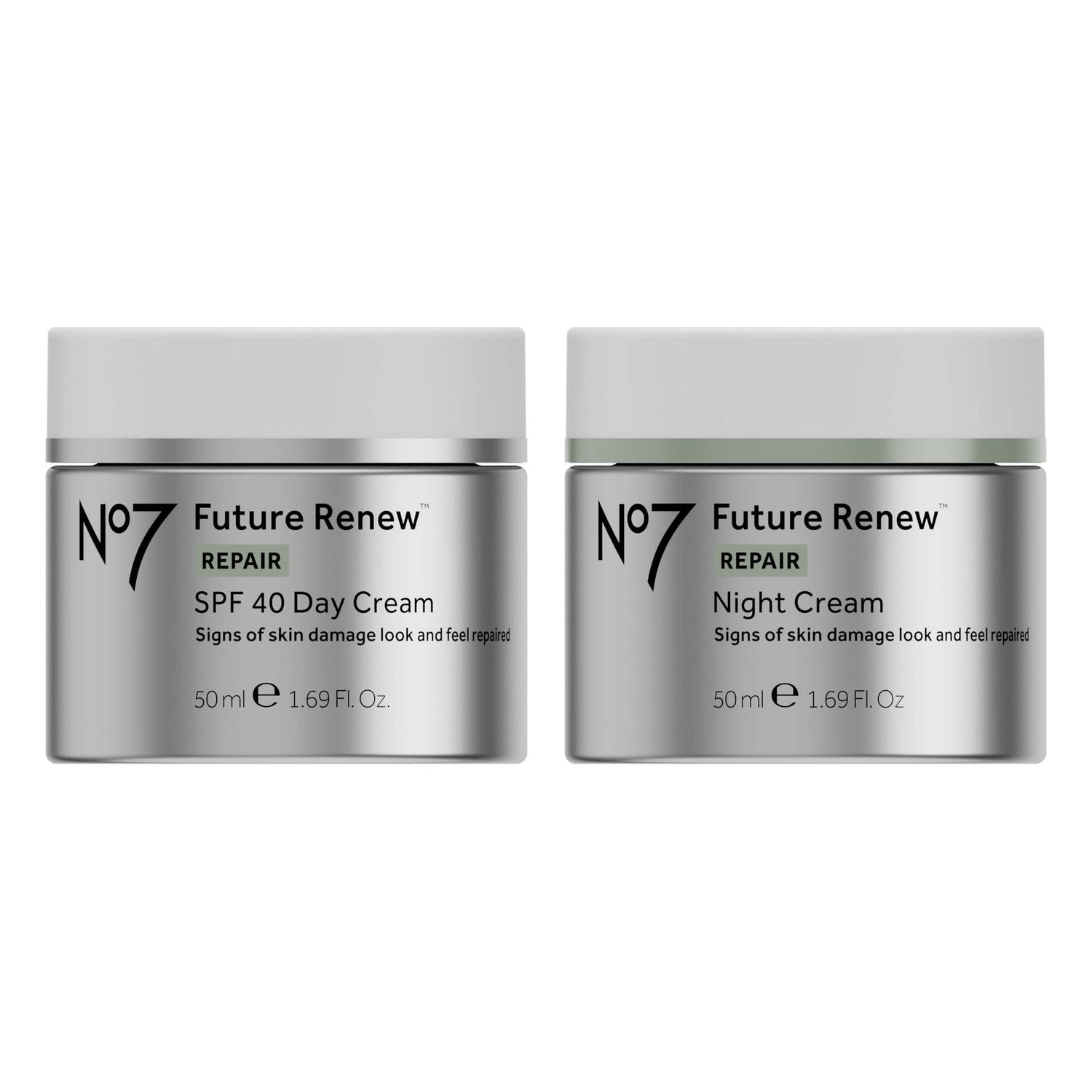 No7 Future Renew Repair Night Cream ansiktskräm & serum dam – bild 2