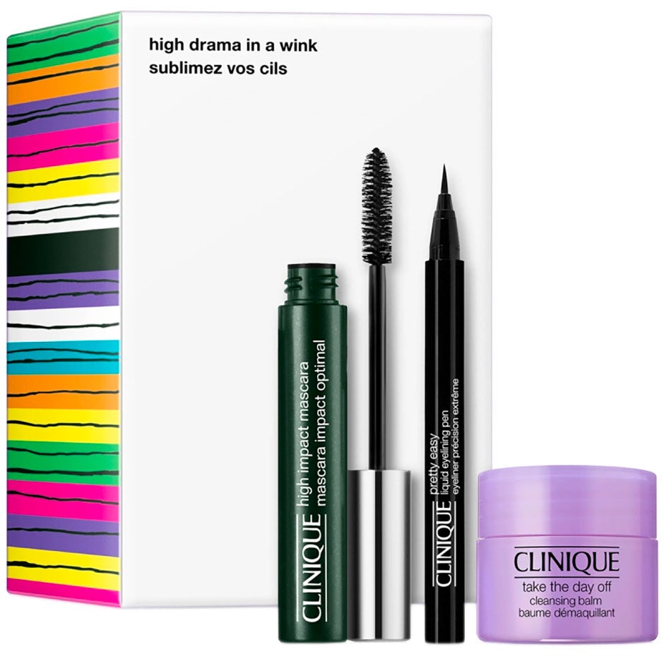 Clinique High Impact Mascara Set 7+15+0,34 ml
